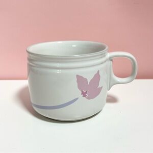 Vintage 80s retro art deco pastel floral Studio Nova mug